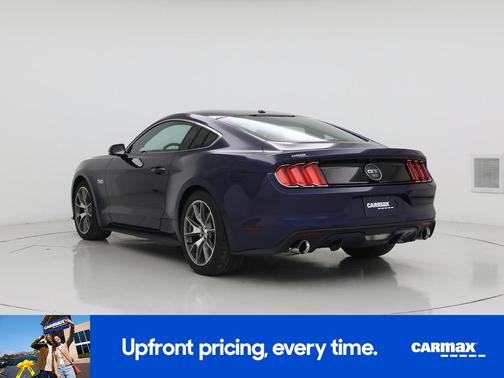Blue 2015 Ford Mustang 50 Year Limited Edition