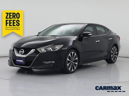 Black 2016 Nissan Maxima SR