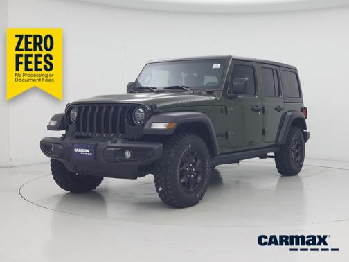 Green 2021 Jeep Wrangler Willy's