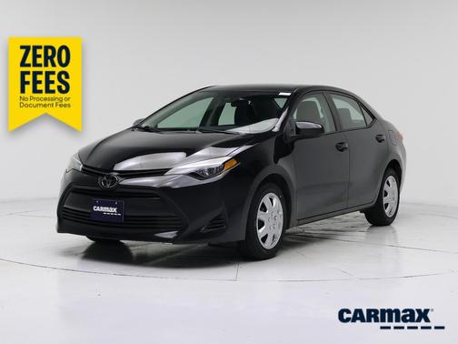 Black 2019 Toyota Corolla LE