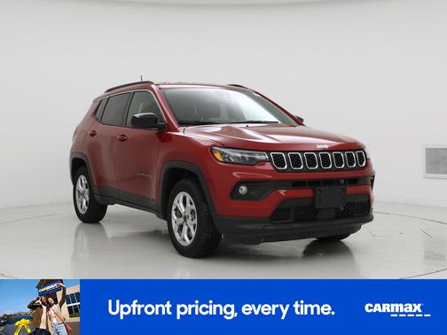 Red 2025 Jeep Compass Latitude
