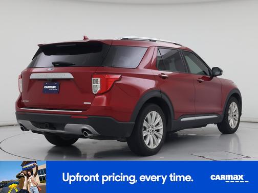 Red 2020 Ford Explorer Limited
