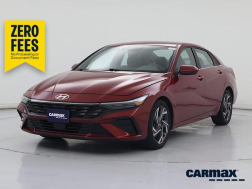 Burgundy 2025 Hyundai ELANTRA SEL Convenience