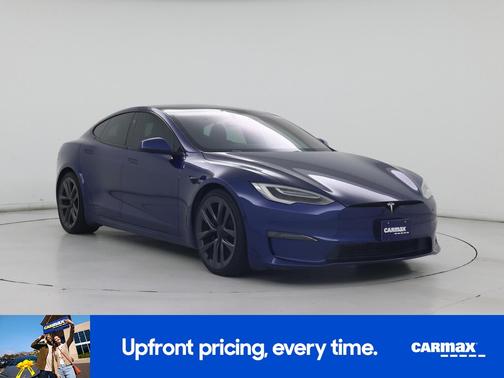 Blue 2022 Tesla Model S