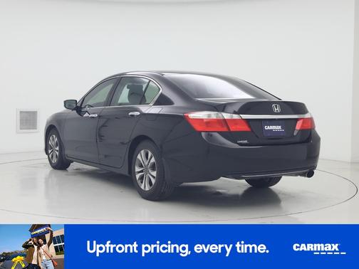 Black 2015 Honda Accord LX