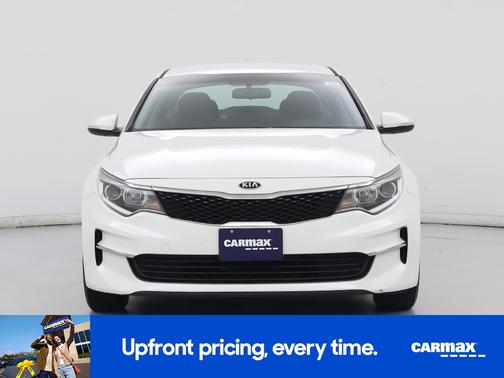 White 2016 Kia Optima LX
