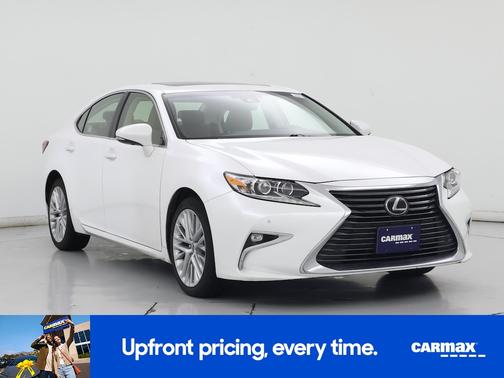 White 2016 Lexus ES 350