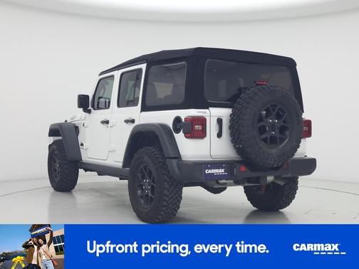 White 2024 Jeep Wrangler Willy's
