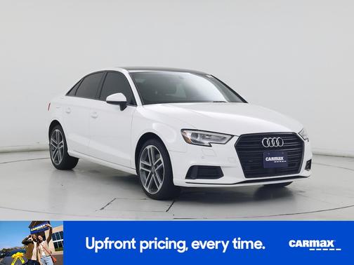 White 2020 Audi A3 Premium