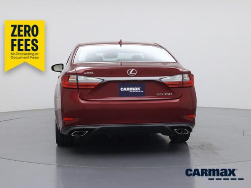 Red 2018 Lexus ES 350