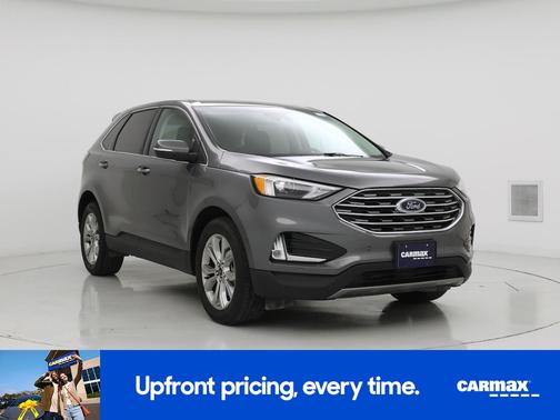 Gray 2024 Ford Edge Titanium
