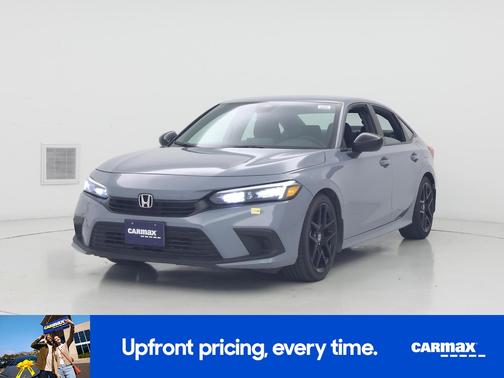 Blue 2024 Honda Civic Sport