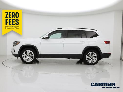 White 2021 Volkswagen Atlas SE w/Tech