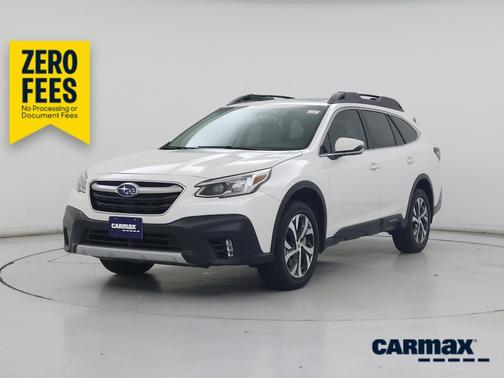 White 2021 Subaru Outback Limited