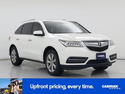 White 2015 Acura MDX Advance