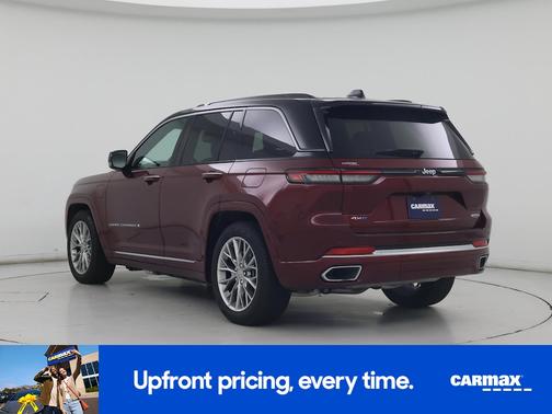 Red 2025 Jeep Grand Cherokee 4xe Summit