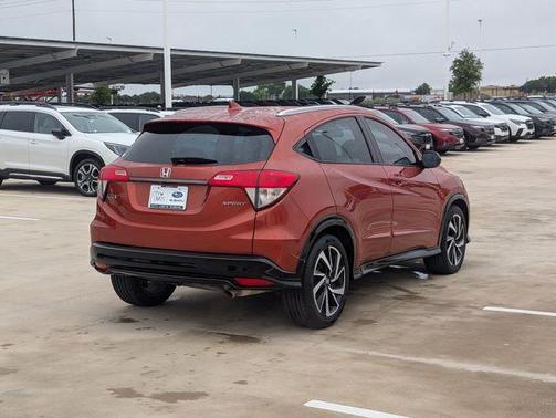 Orange 2020 Honda HR-V Sport