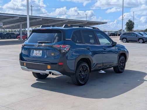 Blue 2026 Subaru Forester Wilderness