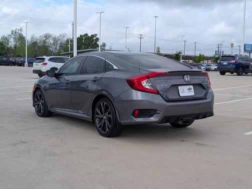 Gray 2020 Honda Civic Sport