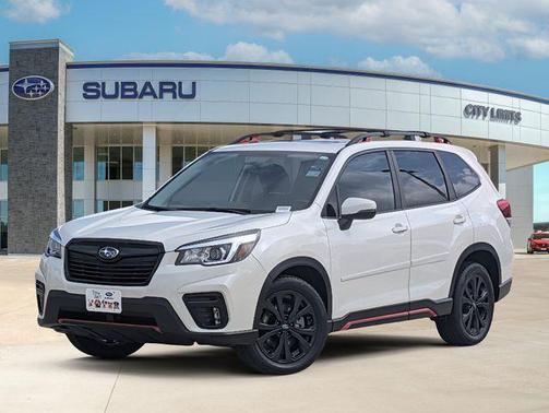 Crystal White Pearl 2019 Subaru Forester Sport