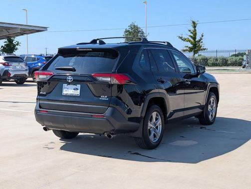 Midnight Black Metallic 2023 Toyota RAV4 Hybrid XLE