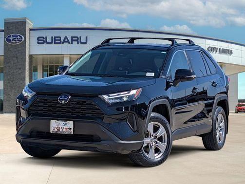 Midnight Black Metallic 2023 Toyota RAV4 Hybrid XLE