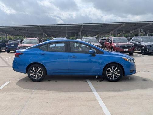 Electric Blue Metallic 2024 Nissan Versa 1.6 SV