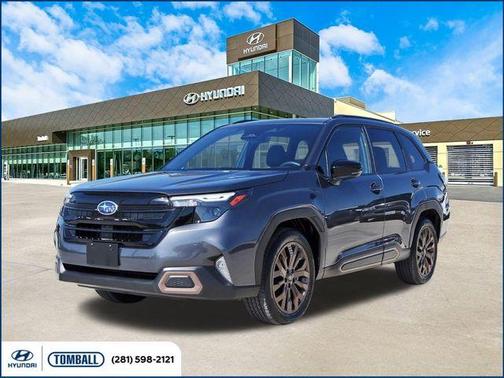 Gray Metallic 2025 Subaru Forester Sport