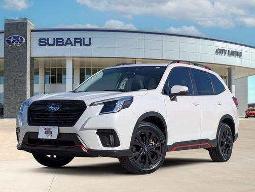 Crystal White Pearl 2023 Subaru Forester Sport
