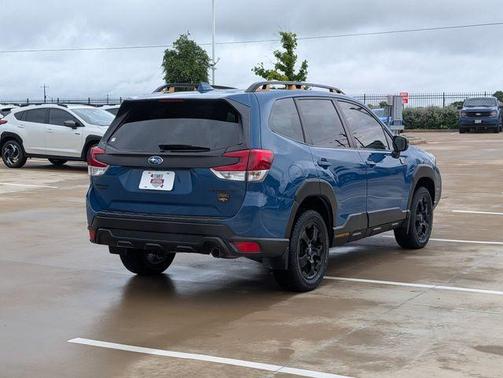 Geyser Blue 2022 Subaru Forester Wilderness