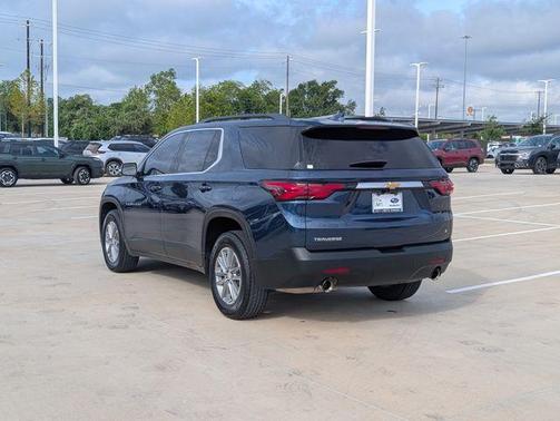Blue Metallic 2023 Chevrolet Traverse LT Leather