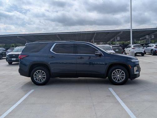 Blue Metallic 2023 Chevrolet Traverse LT Leather
