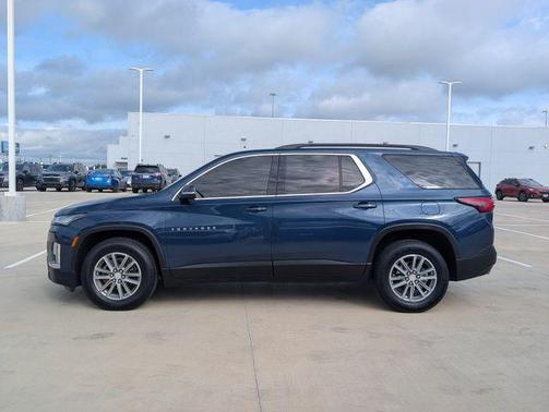 Blue Metallic 2023 Chevrolet Traverse LT Leather