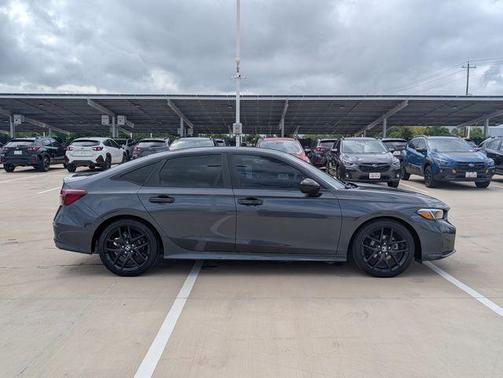Gray 2025 Honda Civic Sport