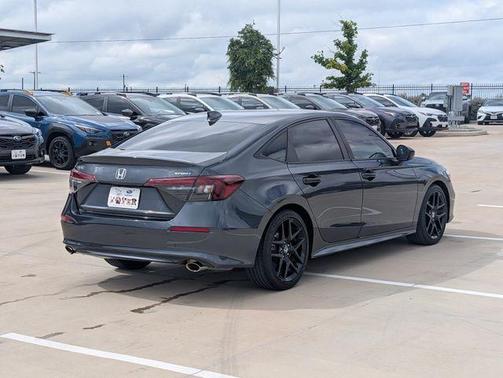 Gray 2025 Honda Civic Sport