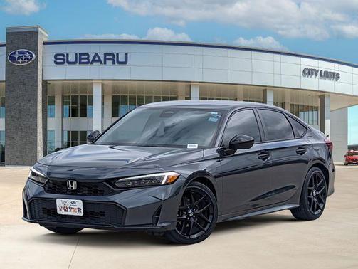 Gray 2025 Honda Civic Sport