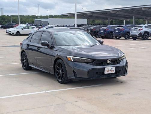 Gray 2025 Honda Civic Sport