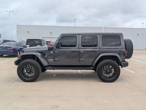 Granite Crystal Clearcoat Metallic 2022 Jeep Wrangler Unlimited 4xe Sahara