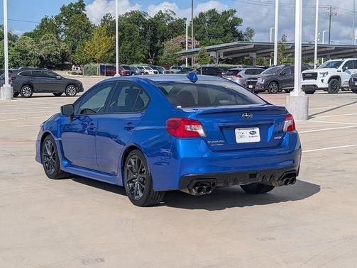 Blue 2018 Subaru WRX Premium