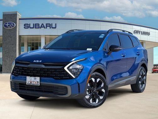 Sapphire Blue 2023 Kia Sportage X-Line