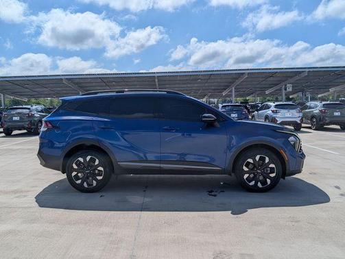 Sapphire Blue 2023 Kia Sportage X-Line