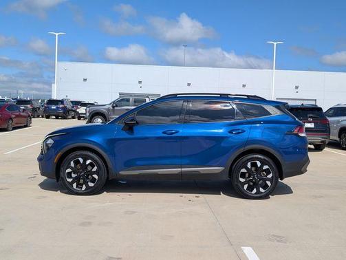 Sapphire Blue 2023 Kia Sportage X-Line