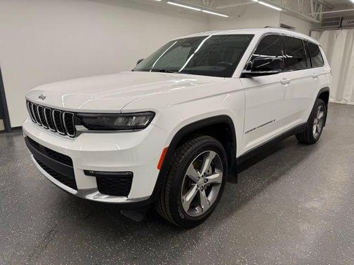 Bright White Clearcoat 2021 Jeep Grand Cherokee L Limited