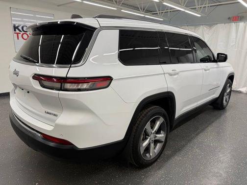 Bright White Clearcoat 2021 Jeep Grand Cherokee L Limited