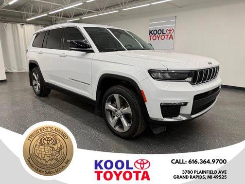 Bright White Clearcoat 2021 Jeep Grand Cherokee L Limited