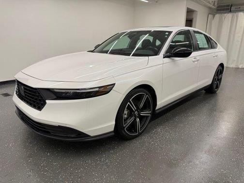 Platinum White Pearl 2024 Honda Accord Hybrid Sport