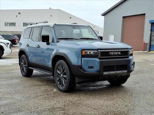 Heritage Blue/Gray Scape Roof 2026 Toyota Land Cruiser Base SUV