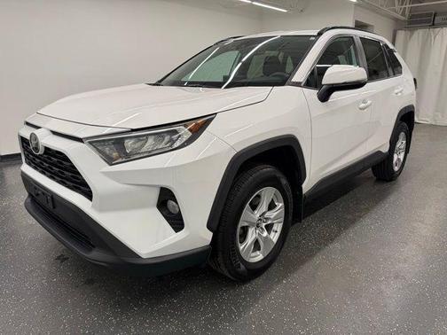 Super White 2019 Toyota RAV4 XLE