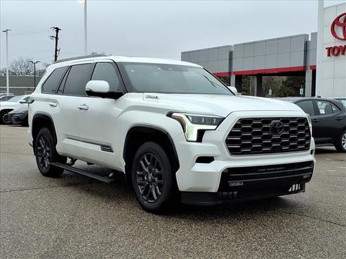 Wind Chill Pearl [extra_cost_color] 2026 Toyota Sequoia Platinum SUV