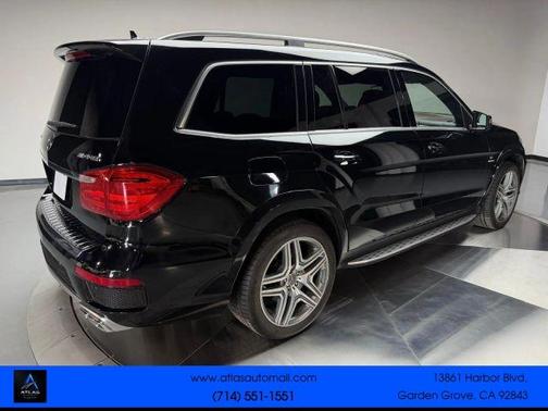 Black 2015 Mercedes-Benz GL-Class GL 63 AMG